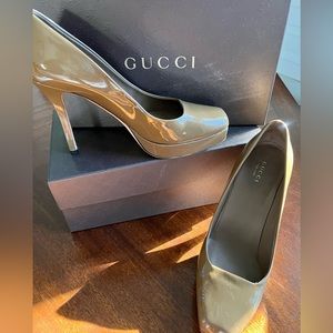 Gucci Mocha Platform #247165